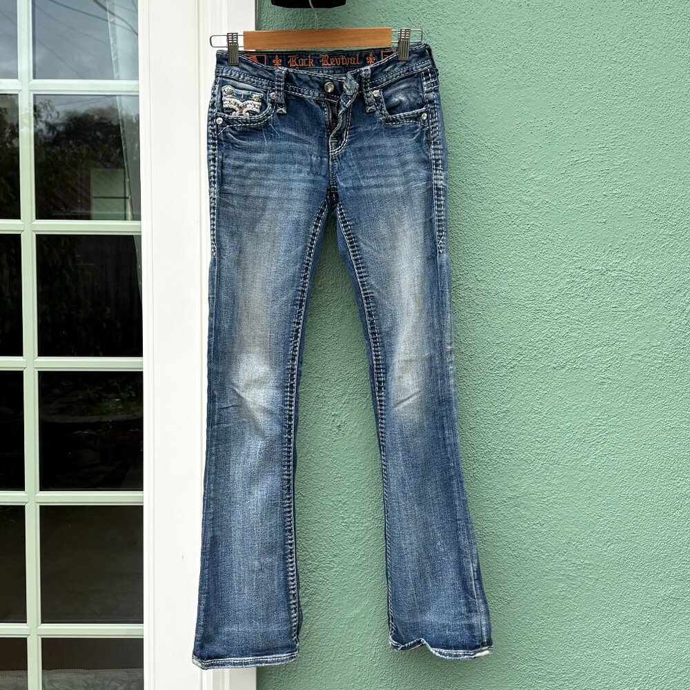 Rock Revival Vintage Jeans Set (2 items) sizes 24+25